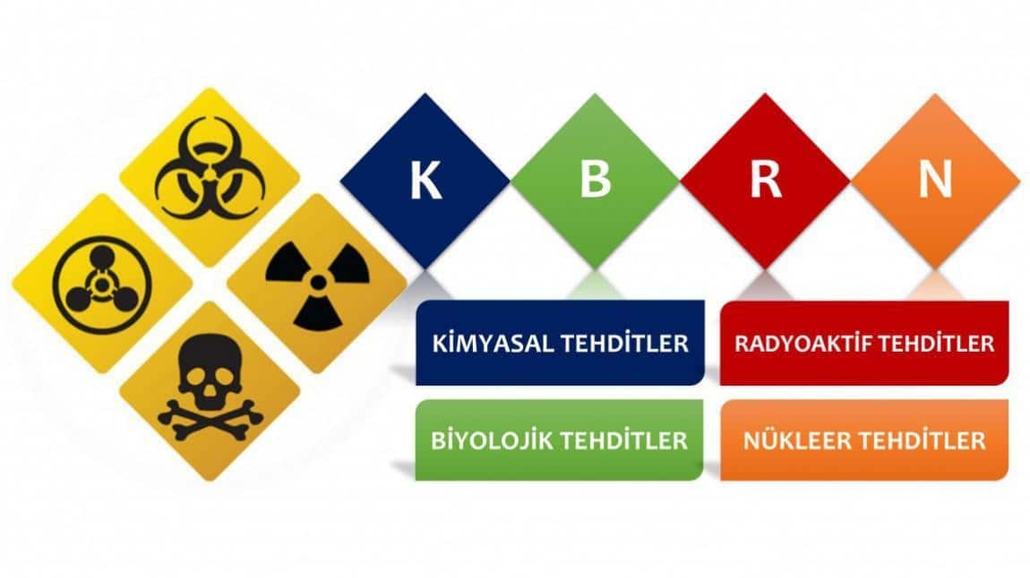Okulumuzda KBRN (Kimyasal, Biyolojik, Radyolojik, Nükleer) Tatbikatı Gerçekleştirildi.