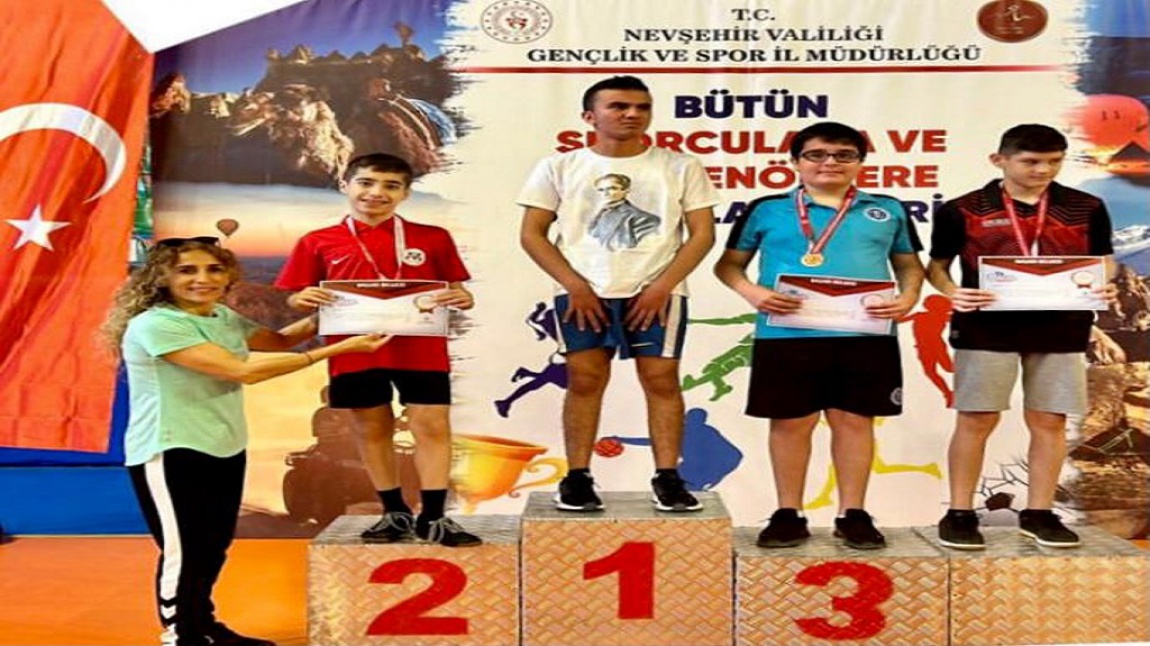 Öğrencimiz, Türkiye Şampiyonasında Gümüş Madalya Kazandı.